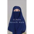 Beautiful Misri Hijab with Niqab and Cap premium Stuff Quality Hijab. 