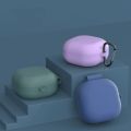 Silicone Cover for Samsung Galaxy Buds Pro / Buds Live / Buds 2 / Buds 2 Pro | Protective Case Anti-Scratch Shockproof with Keychain. 