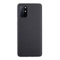 Oneplus 8T and for Oneplus 9R Carbon Fiber Brush Mark Slim Anti FingerPrint Tpu Case Back Cover. 