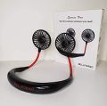 Hanging Neck Fan for Kitchen  Folding Handheld Fan Wearable Portable Neckband Mini Fan USB Chargeable. 