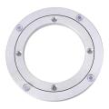 Heavy Duty Aluminium Alloy Rotating Bearing Plate Turntable Round Dining Table. 