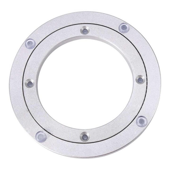 Heavy Duty Aluminium Alloy Rotating Bearing Plate Turntable Round Dining Table