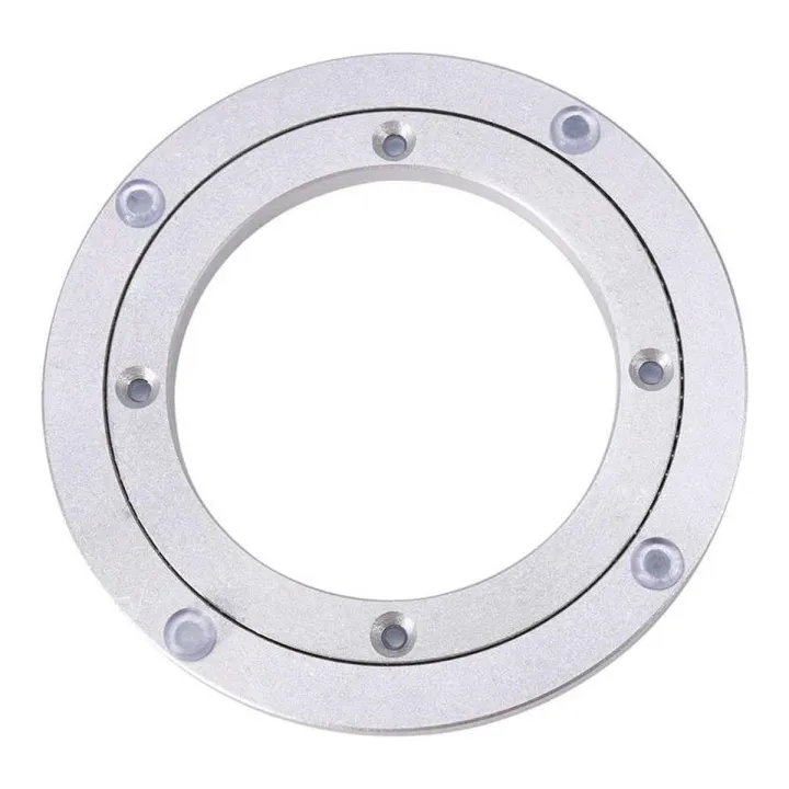 Heavy Duty Aluminium Alloy Rotating Bearing Plate Turntable Round Dining Table