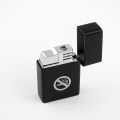 [ Refillable Zippo Replica Lighter ] [ Creative Red Flame Turbo Jet Gas Lighter Metal Windproof Cigarette Lighter Cigarette Accessories Men's Gift ]. 