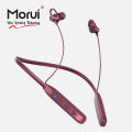 Morui Porsche ME-07 Wireless Neckband Bluetooth Headphones | Voice Changer Earbuds | AirPods | Gaming Headset | Hands-Free for Calls & Music. 
