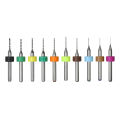 10pcs Tungsten Carbide Micro Drill Bits Set Engraving Tools Circuit Board 0.3mm+0.4mm+0.5mm+0.6m. 