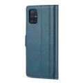 (ready now) For Samsung Galaxy A71 / M70s LC.IMEEKE Magnetic Buckle PU + TPU Horizontal Flip Leather Case with Holder & Card Slots & Wallet. 
