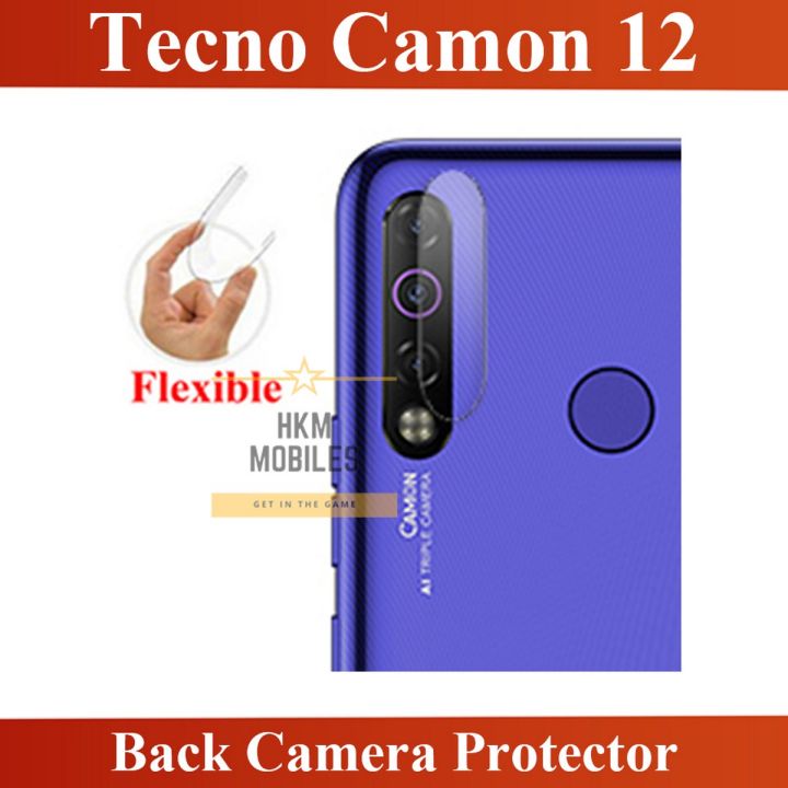 Tecno Camon 12 Back Camera 9H Gorilla Flexible Protector For Tecno Camon 12