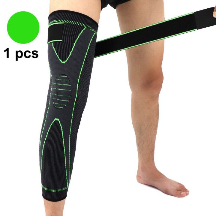 %E3%80%90HOT%E3%80%91%201%20Pcs%20Compression%20Knee%20Support%20Pads%20Orange%20Lengthen%20Stripe%20Sport%20Sleeve%20Protector%20Elastic%20Long%20Kneepad%20Brace%20Volleyball%20Running%20-%20Image%206