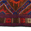 Beautiful Handmade Pure Wool Nomad People Living Room Kaleen  4'3 x 6'1 (ft)  #R19938. 