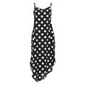 Pick for you Celmia Womens Ladies Summer Beach Polka Dot Sundress Evening Party Cocktail Midi Dress. 