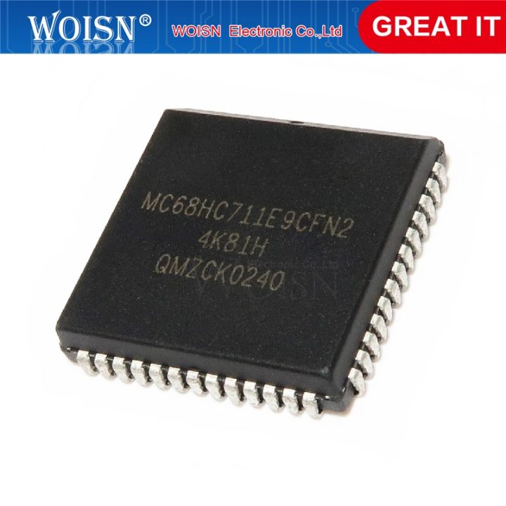 1 pcs/lot MC68HC711E9CFN2 MC68HC711 PLCC-52 In Stock