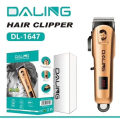 Daling DL-1647 Professional Hair Clipper Hair Clipper Men Beard Trimmer Professional Hair Cutting Machine Rechargeable Men Hair Trimmer. 