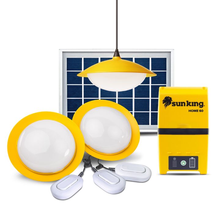 Sun King Home 60- Solar Hanging Lights for Garden and Home