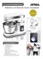 Atma Mixer Mixer With Steel Bowl Bp 8753 700w 8 Speed Aata ata gondna ka machine.. 