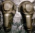 Elbow Knee Pad Black For Bikers Safety Gear For Biker. 