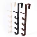 5 Level Over Door Metal Hook for Hanging Coat Hangers, Hats, Purses, Backpacks, Purses, Jackets and Other Items. (1 Piece). 