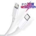 【ETOP】 20W Fast Charging Data Sync Cord 5A PD USB C Cable For iOS Charger For Apple iPhone 1312 11 Pro Max Mobile Cables Data Line. 