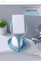 Leaf Shape Soap Box Self Draining Soap Holder Decorative Drainage Soap Holder. 