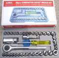 40 Pcs Socket Wrench Set Self Repair Tool Kit. 