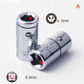 Ratchet Socket Adapter Universal Socket Hex Bit Holder Converter Wrench Tools MJ. 