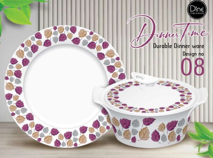 Dinner%20Time%20Dinner%20Set%20Double%20Glazed%2072%20pcs%20Durable%20Strong%20quality%20melamine%20-%20Image%204