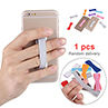 Self-Adhesive Universal Mobile Phone Back Elastic Finger Grip Strap Band Holder. 