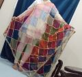 Handmade embroider chiffon ghota kiran dupatta from Pakistan Badar Multi color Dupatta Badri Net lines net work with dhnak , gotta flower and 4 sides kiran lace Zardi - Multi Gota Work For Wedding Party For Ladies Women net zari dupta fancy dupta bridal. 