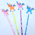 Pack of 4 Rainbow Unicorn Pencil available in  colors For Kids - School office Stationery Gifts | Cute stationary items for girls. 