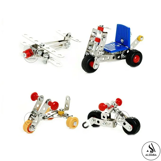 Alloy%20Mechanics%20New%20Special%20Edition%20Building%20Blocks%20Construction%20Set%20-%2025%20Models%20Mechanics%20Tool%20Vehicles%20Building%20Set%20-%20239%20Pieces%20Silver%20Mechano%20Building%20Blocks%20-%20Multicolor%20-%20Image%203