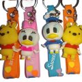 Super Cartoon Keychain with strap-Premium quality Silicon keychain. 