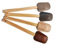 Silicone Spatula with Wood Handle – Eco-Friendly, Heat Resistant to 260°C / 500°F, Stain Resistant Kitchen Tool. 