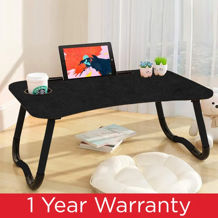 Gaming%20Laptop%20Table%20With%20Cooling%20Fan%20Dual%20High%20Speed%20Foldable%20Ergonomic%20Portable%20For%20Drawing%20Bed%20Notebook%20Reading%20Food%20Breakfast%20Serving%20With%20Inbuild%20Tablet%20And%20Cup%20Holder%20Slots%20For%20Bed%20Couch%20-%20Black%20Wooden%20Brown%20Pink%20-%20Image%209