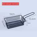 Online Karachi French Fries Basket -Small Cube/Fast Food Holder, Potato Food Bucket French Fries Basket, French Fries Basket, Food Bucket Snack Potato Chips Barrel Container. 