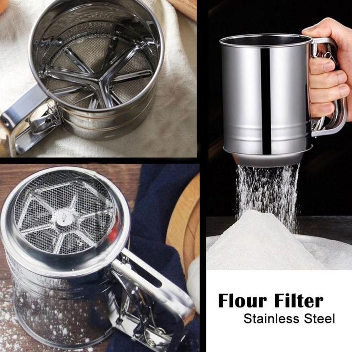 Easy Flour Filter - Stainless Steel - MS