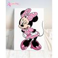 Minnie mouse poster for girls. 