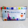 Researcher/ Chemist/ Icon/ Performer Flat Pouches for students - Pencil Cases for boys and girls. 