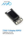 TTGO T-Display ESP32 WiFi And Bluetooth-Compatible Module Development Board 1.14 Inch LCD Control Board for Arduino. 
