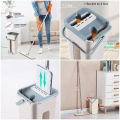 Flat Squeeze Automatic Mop Bucket Avoid Hand Washing Floor Cleaner Magic Mop Spin Self Cleaning Lazy Mop Household Tool, flat squeeze mop, self-cleaning, household tool, mops with bucket, cleaning mop for floor, mop refill, mop, mop for floor cleaning. 