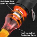 220V 300W Hot Air Heat Gun - Handheld Mini Electric Heat Tool Sealer, Multi-Function Portable Blower for DIY Craft Embossing, Shrink Wrapping, and Clay Craft. 