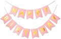 1st Birthday Girl Decorations WITH Gold Crown Balloons,Pink Gold Happy Birthday Banner, Confetti Balloons,Number 1 Birthday Balloons for Pink and Gold Party Supplies Decoration. 