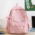 School Bag for Girls – All-Season Nylon Korean Fashion Student Backpack for Teenagers & High School. 