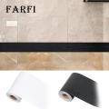 Heat-resistant Border Tape 10m Wood Grain Border Sticker Self-adhesive Mirror Frame Wall Decoration Wallpaper Waterproof Pvc Peel Stick for Kitchen Bathroom. 