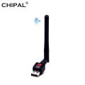 CHIPAL 150Mbps Mini USB WiFi Adapter External Wireless LAN Network Card Antenna Wi-Fi Dongle 802.11n/g/b for PC Laptop Desktop. 