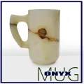 One-of-a-Kind Crafted Healing Stone Coffee & Tea Mug - Perfect Decoration & Gift (Marble/Onyx Handcrafted)". 