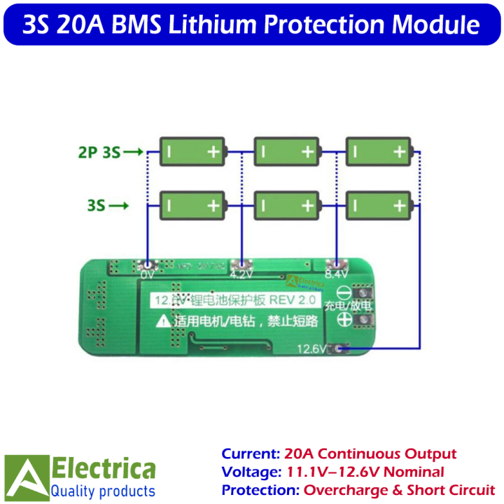 3S%2020A%20BMS%2011.1V%E2%80%9312.6V%20Lithium%20Battery%20Protection%20Module%20for%2018650%20Li-ion%20DIY%20Projects%20by%20Electrica%20-%20Image%202