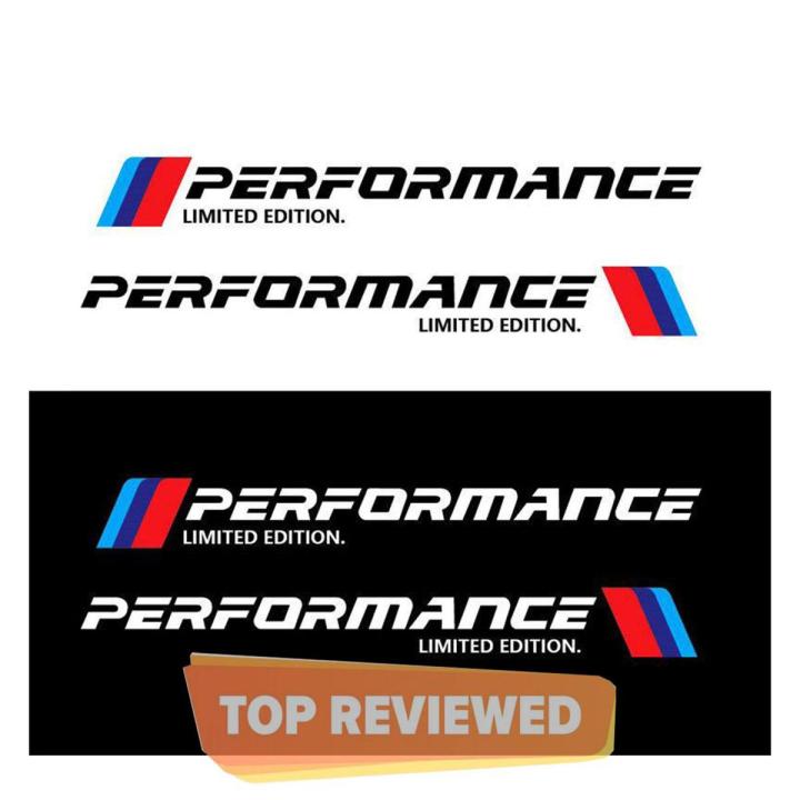 Car Laptop Sticker - 2x Car Sports Styling Side Door Sticker Trim Decals For BMW M3 M5 X3 (select black/white color anyone please when u place the order)