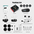 Freedconn KyPro Helmet Bluetooth Intercom 6 Riders Media Sharing. 