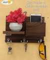 Wall Mounted Key Rack Hanging Stand Key Holder Keychain Rack. 
