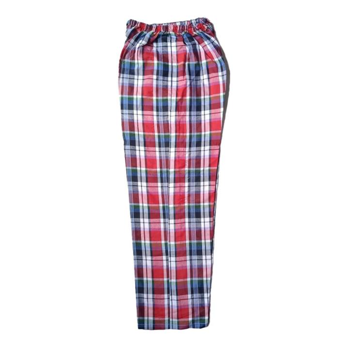 New Cotton Check Trousers For Men And Boys Multicolored Casual Wear Comfortable and Good Quality Perfect for Summer-Pack of 1
